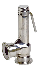 Soupape INOX CLAMP