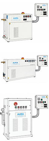 Générateurs de vapeur Gamme PRO - MA SELF SERVICE 5 / 7 / 9 / 12 / 15 / 18 / 24 KW - INOX - Pour hammams de 4 à 40 m3