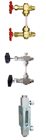 Type de niveau Verre